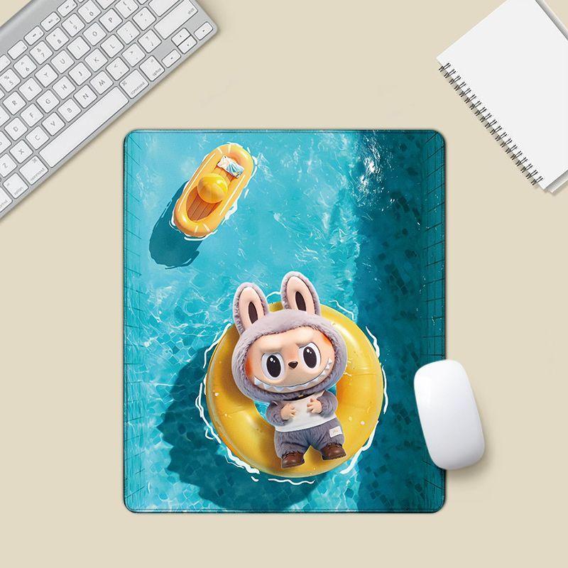 Милый коврик для мыши, Мультяшная подставка для запястья для офиса, Коврик для компьютерной клавиатуры, Моющийся коврик для мыши