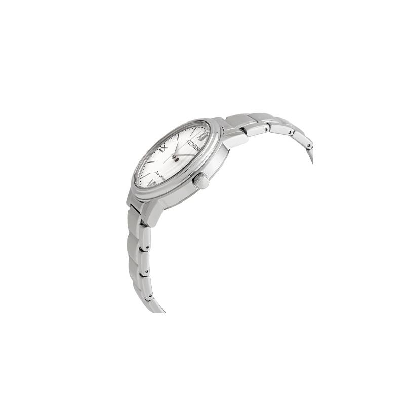 CITIZEN Eco-Drive Series Simple Casual Eco-Drive Solar Quartz Steel Strap Men's Watch White Dial AW1670-82A