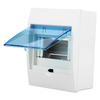1pc Plastic Distribution Protection Box For 4 6 Ways Circuit Breaker Indoor On The Wall