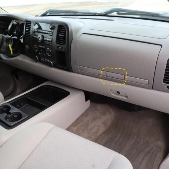 Upper Box Glove Door Latch Handle for 07-13 Silverado Sierra 1500 2500HD