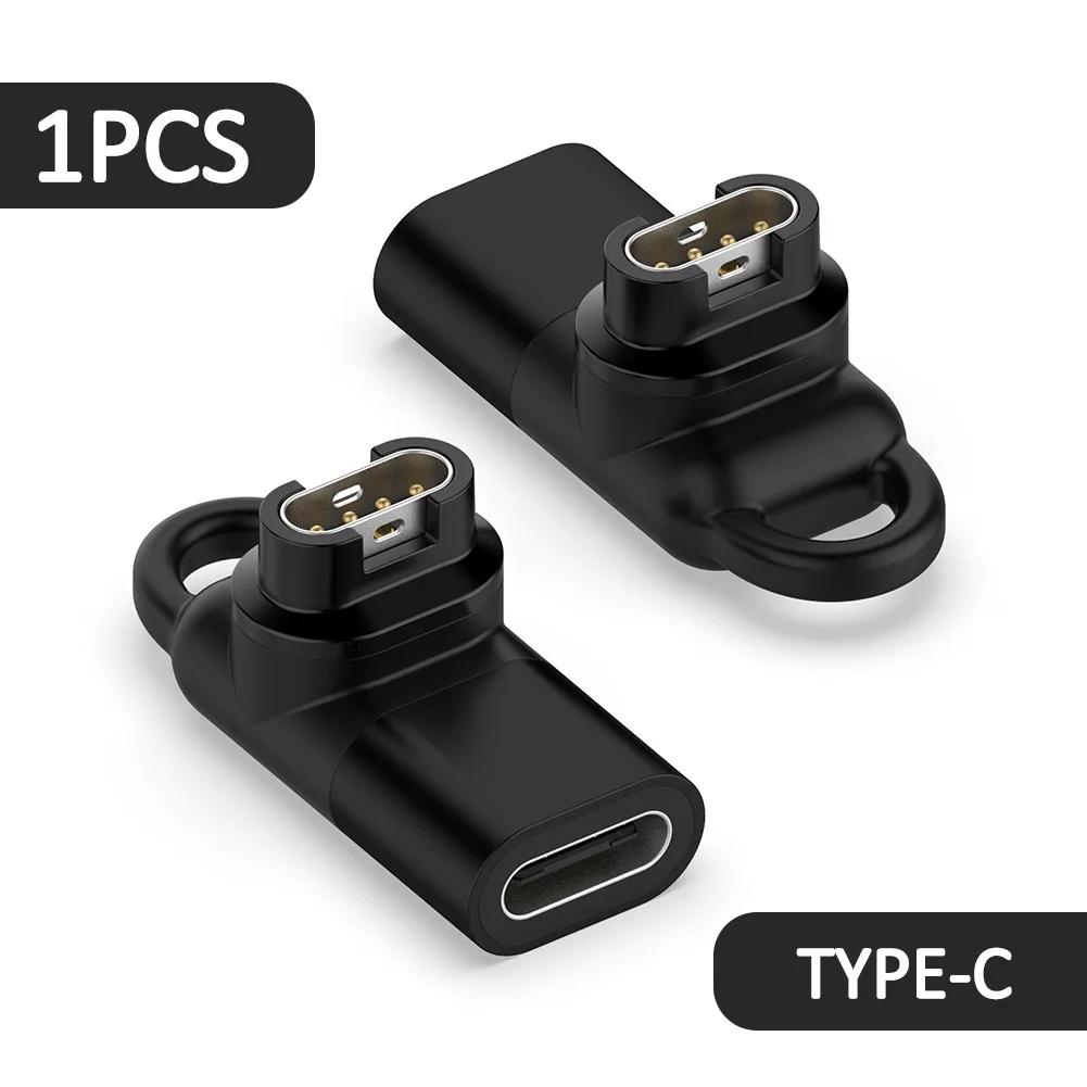 Портативный зарядный адаптер для Garmin Fenix 7 7x 5s 6 6X 6S Pro Plus Venu 2 2S SQ Forerunners 45 245M Type C/Micro USB/IOS