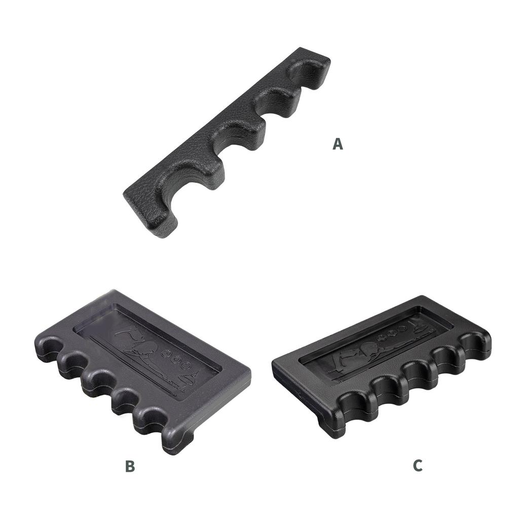 4/5 Slots Pool Cue Holder Billiard Stick Rack Portable Nonslip Against Table Cue Stick Claw Rack Pool Cue Accessories