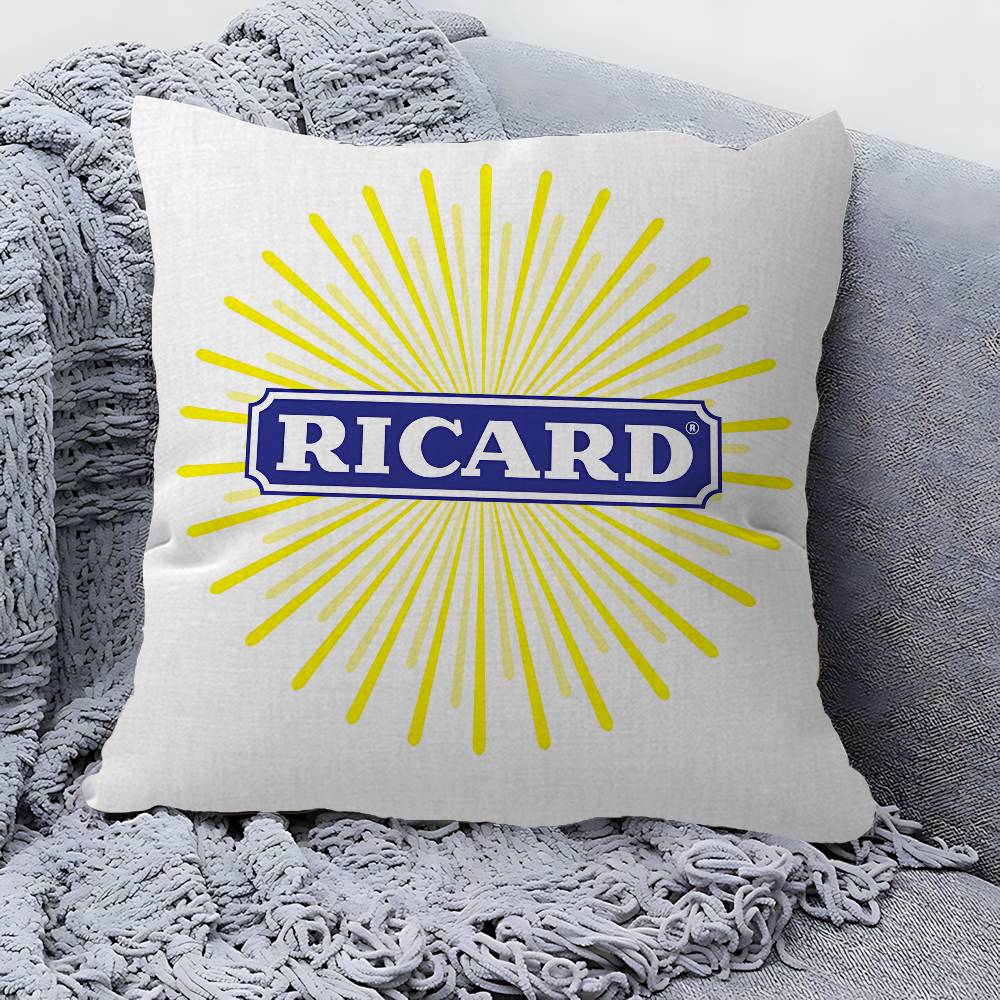 RRicardS LOGO Pillow Cover For Bedroom Room And Living Room Sofa Decorative Cushion Cover