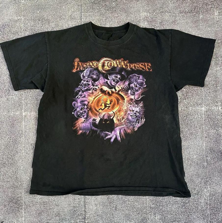 Insane Clown Posse ICP Black Tour Unisex Short Sleeve T-Shirt S To 4XL