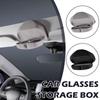 Для Tesla New 3/3+ Highland 2024 Автомобильный бокс для очков Чехол-держатель для хранения карт Зажим для солнцезащитных очков Бокс для хранения Автоаксессуары M8M7