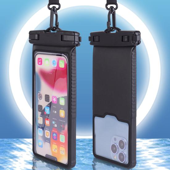 Phone Storage Bag Touchscreen Comfortable Grip Anti-scratch TPU Cell Phone Waterproof Case Swimming