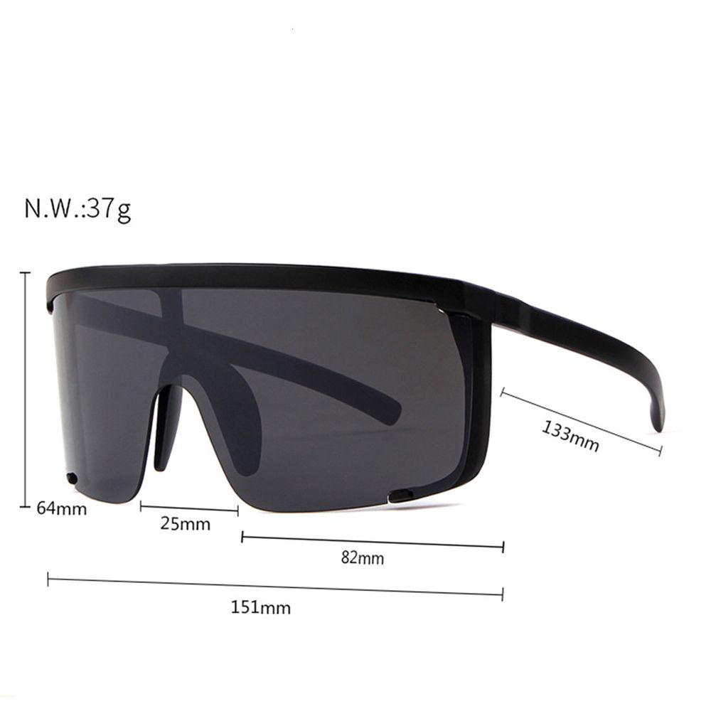 Зеркало Ветрозащитный УФ-Солнцезащитный Большой Защитный Защитный Козырек Солнцезащитные Очки Большая Оправа Велосипедные Очки