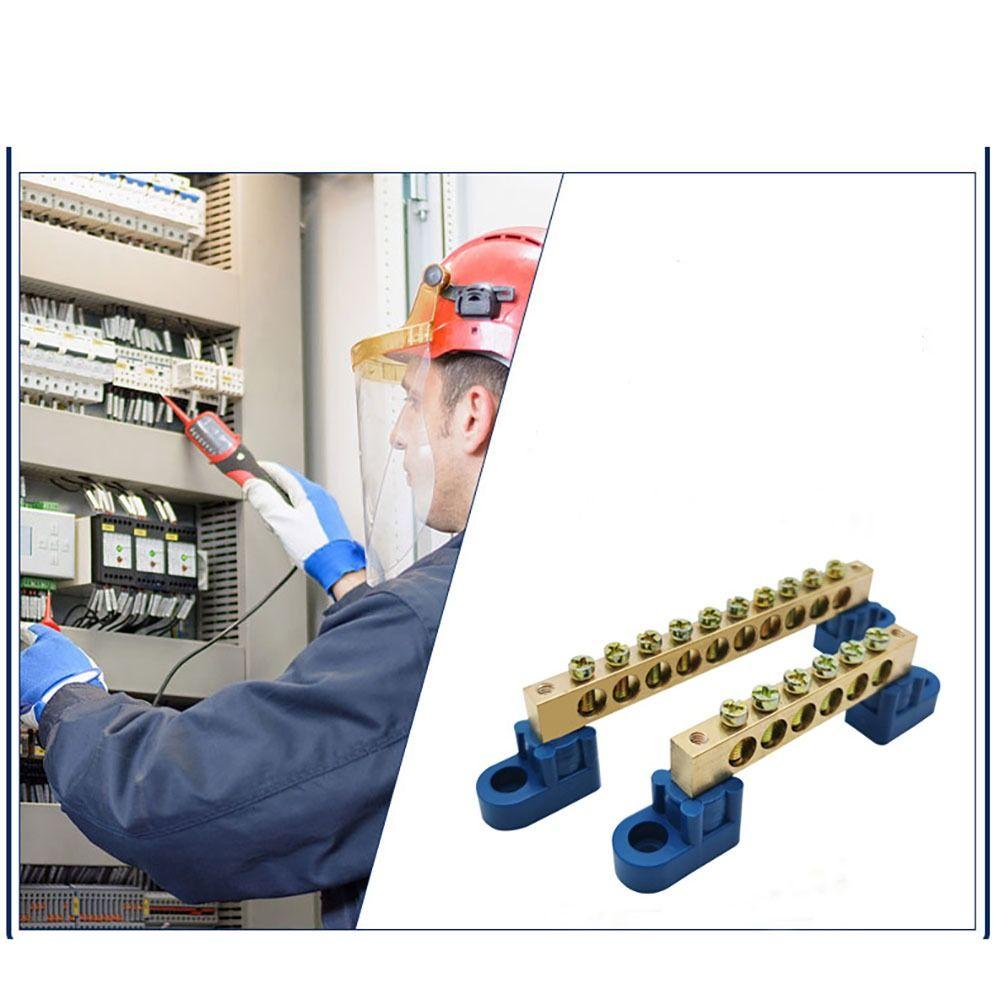Box Connection Copper Screw Terminal Block Copper Terminal Blocks Copper Bar Connection Terminal