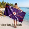 Fiorentina FC Design Beach Towel Custom Text Large Towel for Beach Vacation