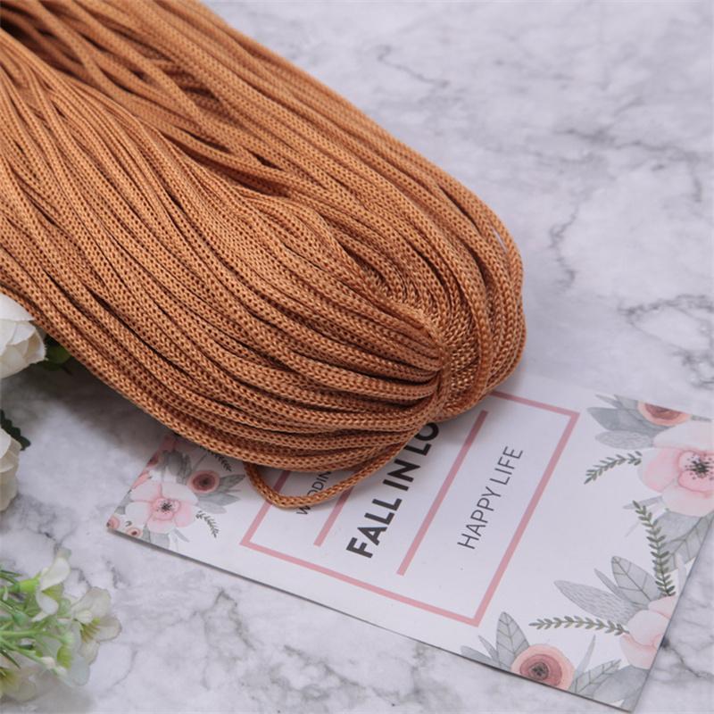 Легкое тело Кристалл средней толщины Шляпная нить Вязаная вручную весенне-летняя хрустальная нить Шерстяная нить Полая нить Подушка для вязания крючком