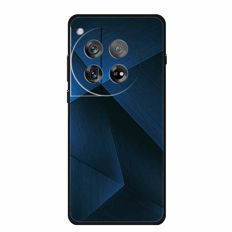 Мраморный чехол для OnePlus Ace 3 3 Pro, роскошный защитный чехол из мягкого силикона для OnePlus 12R 12 R, цветные черные Fundas
