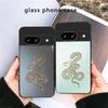 Секретный узор Xuanjin для Google Pixel 8 7 9 10 Pixel 10 Pro XL Pixel 9 Pro XL Pixel 8a 7a Pixel 7 Pro Черный стеклянный чехол для телефона