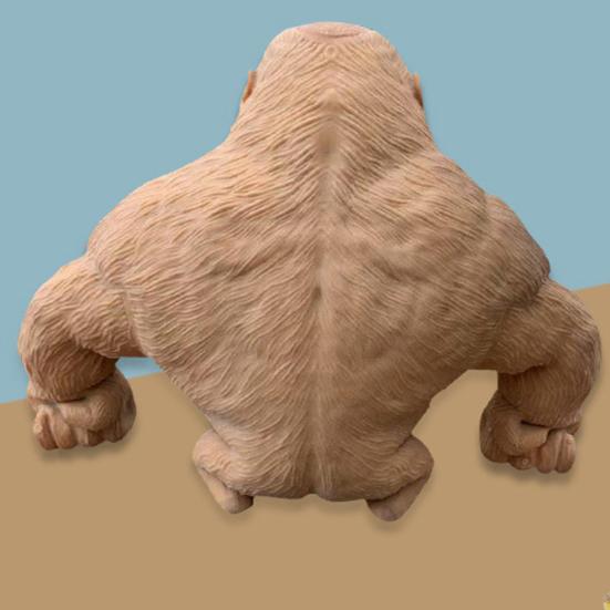 Simulation Gorilla Squeeze Toy Anxiety Stress Relief Monkey Pinch Sensory Toy Kids