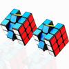 3x3x3 Magic Cubes, Set of 2, Competition Cubes with Smooth Rotation, Educational Toy, Brain Training Puzzle, for Elementary School Students To