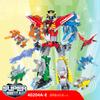 434pcs Dinosaur War Will Set 5 In 1 Transformable Robot Building Blocks for Children