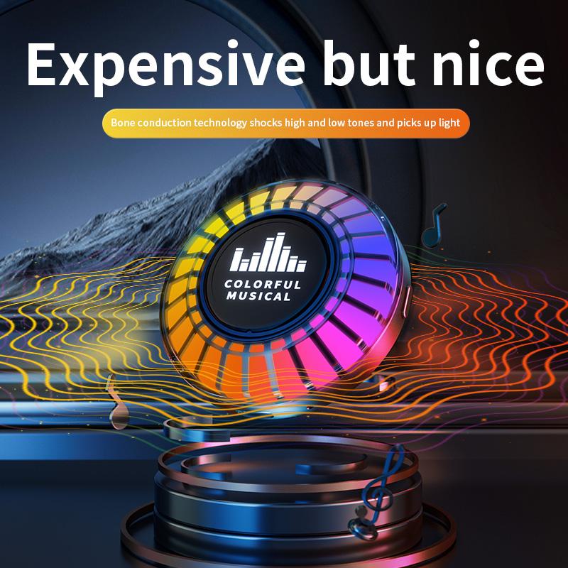 Smart RGB Pickup Lights LED 3D окружающая лампа Управление звуком Музыкальный ритм Освежитель воздуха для автомобильного игрового ТВ Creative Decora