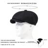 Solid Color Wool Newsboy Hat Men Peaked Cap Leisure Taxi Driver Hats Classic Beret Caps for Women