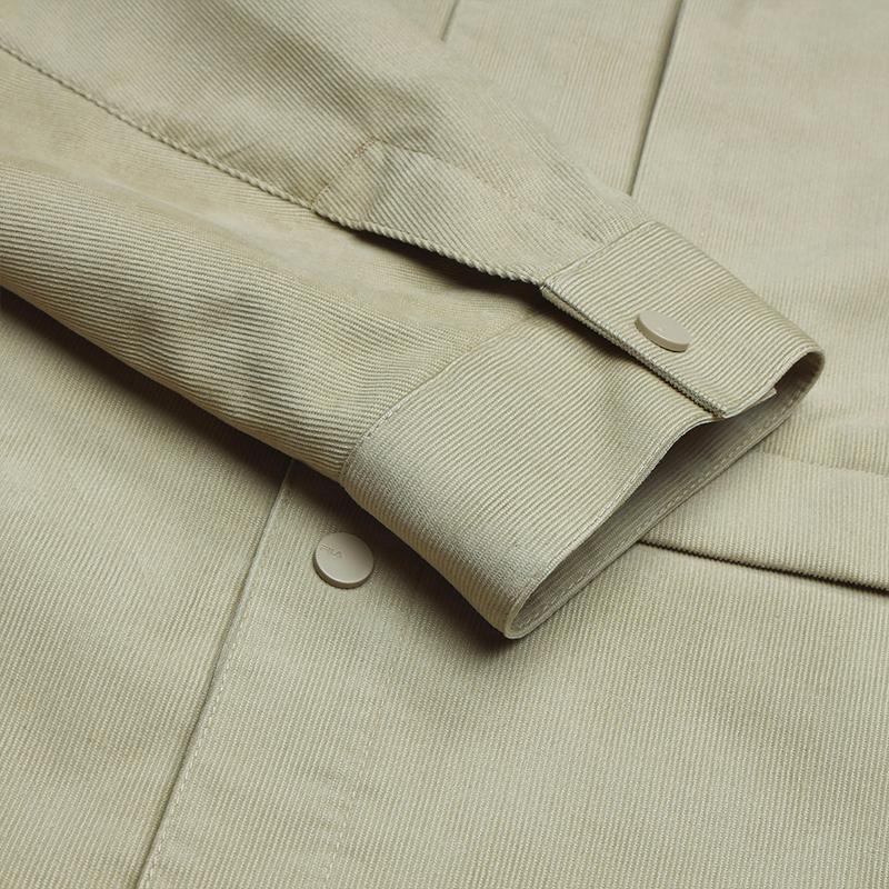 Men's FILA Shirts Men's Oil Painting Khaki Lapel Moderate Other