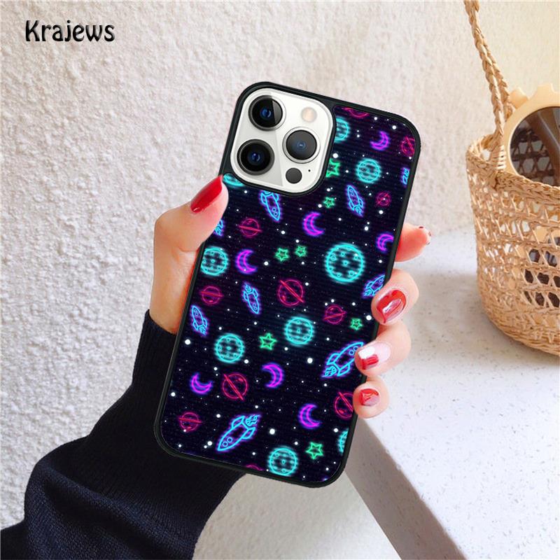 SPACE Soft Phone Case For iPhone 17 Air 16 15 14 Max Plus 11 12 13 Pro Max Phone Cover coque Shell Fundas