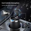 Car LED Ashtray Alloy Garbage Cup Ashtray Flame Retardant Cigarette Holder Box For Volvo S40 S80L S60 S90 XC40 XC60 XC90 V40 V90