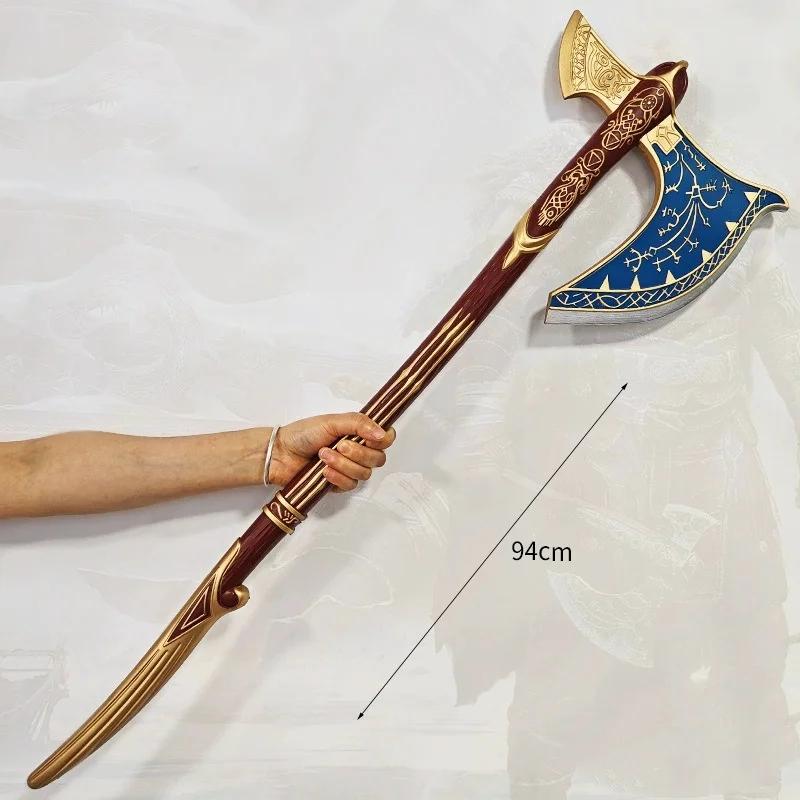 92см Топор Кратоса Катана Бог Войны 4 Косплей Реквизит Клинок Афины Левиафан Меч Хаоса Реальный Размер Японская Катана Самурайская Сабля Игрушка
