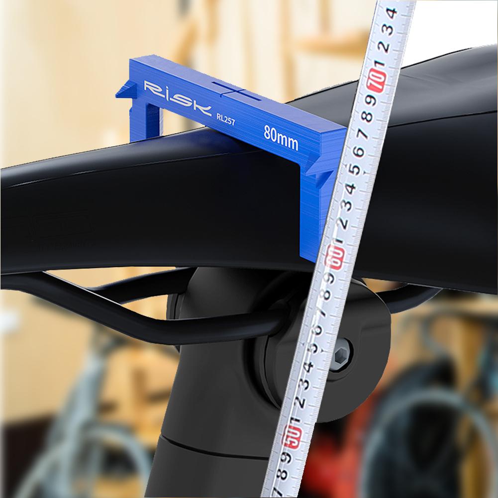 Bike Seat Height Measuring Tool Saddle Positioning Tools Bicycle Seat Cushion Measurement Auxiliary Tool Bike Accessories