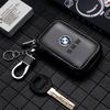 YSD4156 Car interior Key Bag Cover Case Leather Keys Organizer Zipper Car Key Chain Wallet For BMW M F25 F26 F15 F16 E90 E91