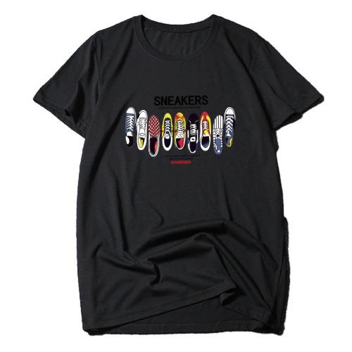 4XL-12XL Men Round Neck T-Shirt Short Sleeve Pure Cotton Casual Wear