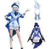 Furina Cosplay Water Genshin Full Adult School Festival Furina Cosplay Size [Excellent Quality] Costume, Goddess, Impact, Set, Costume, Costume,