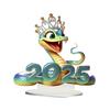 Акриловая вывеска "Китайский Новый год 2025 Змея" для дома и офиса