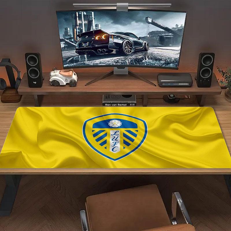 Leeds United Большой коврик для мыши Большая подушка для игрового стола Нескользящий коврик для ноутбука и планшета XXL Мини-коврик для игрового ПК С заблокированным краем