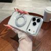 Подходит для чехла мобильного телефона Apple 17Promax, 360-градусный вращающийся металлический кронштейн, iPhone16, цветная кромка, противоскользящий и противоударный чехол