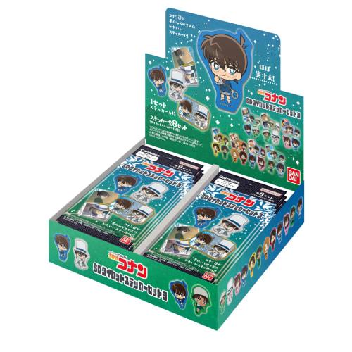 Bandai Detective Conan SD Die-Cut Sticker Set 3 (Pack) (BOX) 20 Packs