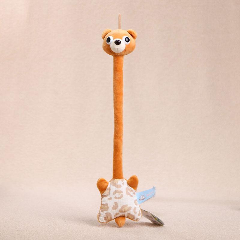 Polyester Cloth Velvet Bean Bag Park Animal Plush Toy Pendant Cute Cartoon Doll Keychain Children's Gift 14+