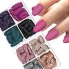 96Pcs Solid Color Matte Nails, Short Full Cover Fake Nails, Press-on Short False Nail Tips