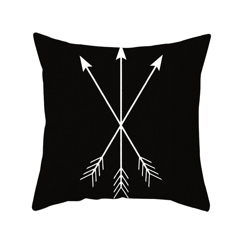 Новая защита шеи для автомобиля Геометрическая Легкая Роскошная Гофрированная Квадратная Подушка для Дивана Наволочка Домашнее Украшение Наволочка