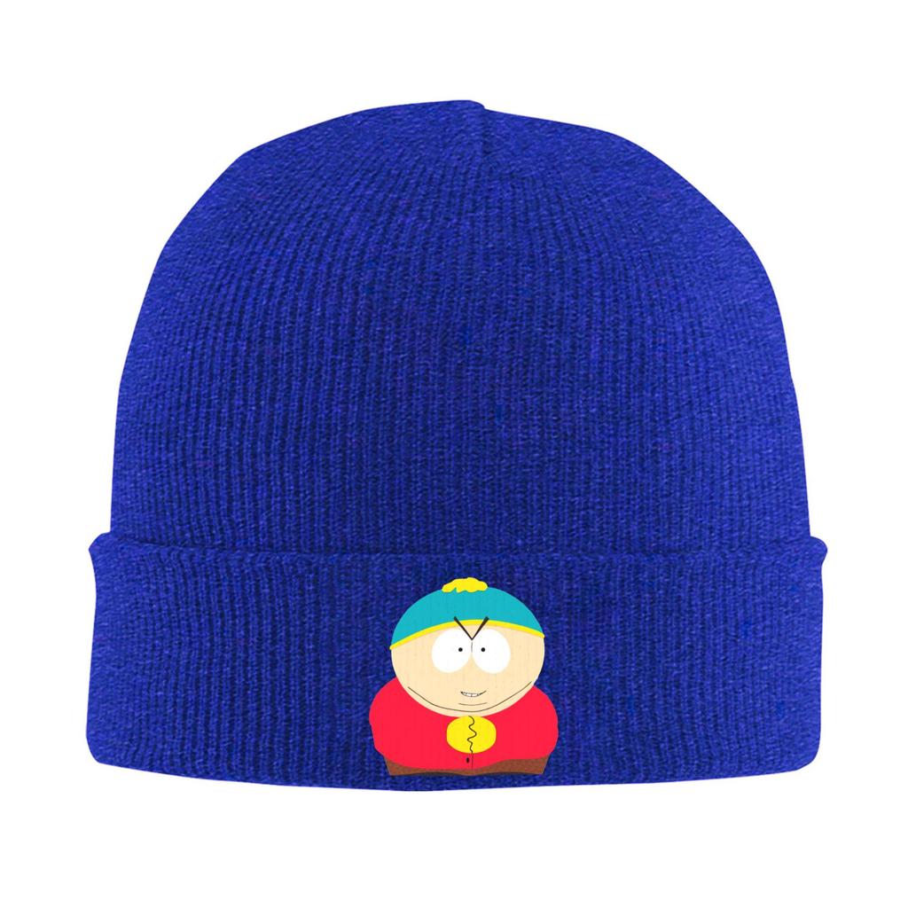 Мультяшные Шапки Картмана из South Park Осенне-Зимняя Теплая Шапка-Бини Мужская Женская Акриловая Шапка-Бини