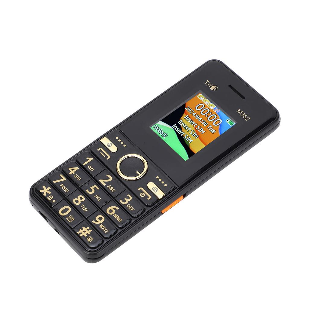2G GSM Seniors Cell Phone 3 SIM Card 3600mAh Battery Life Unlocked Button Phone for Elderly Gifts