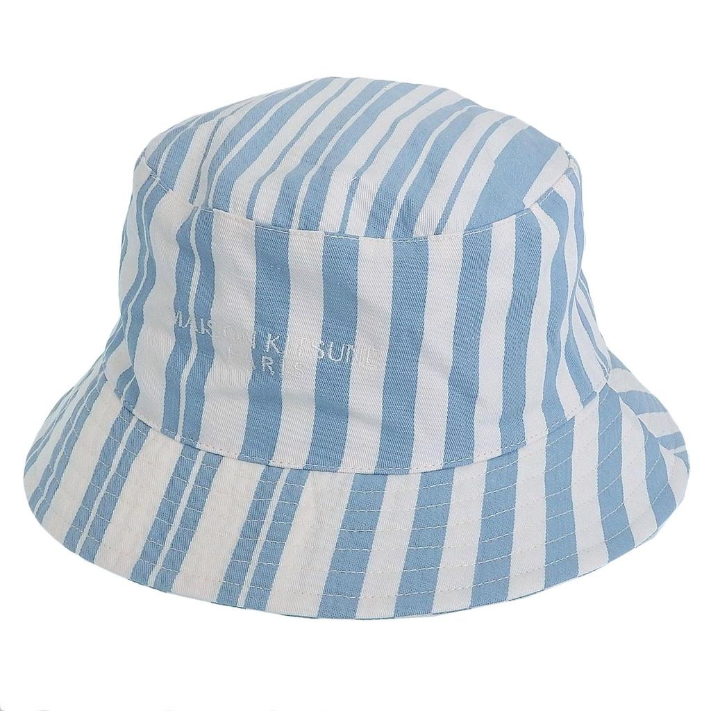 [Maison Kitsune] Hats for Men and Women Bucket Hat Blue White IU06172WW2002S422 MAISON KITSUNE [Product]