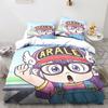 3D Печатный Постельное Белье с Арале Норимаки из Dr. Slump для Мальчиков Девочек Пододеяльник Наволочка Размеры: Полуторный, Евро, King, Полный, Односпальный, Двуспальный