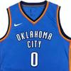 Nike Swingman Letter And Number Print Sports Basketball Jersey Kids Tops Blue 9Z2B7BZ2P-WESTBROOK