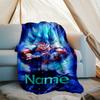 Personalized Custom Name Blanket - Dragon Ball Print Design,Blanket for Sofa,Bed,Travel,Camping - Soft and Warm, Great Gift