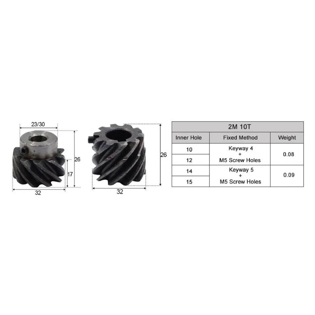 2M 3M 10T-30T Высокооборотные 45° L/R Вращение Косозубые Шестерни Соединительное Обработанное Отверстие 180° Привод для Промышленного Оборудования