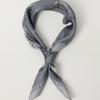 SATUR Angel Silk Scarf_Charcoal
