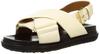 Sandals FBMS005201P3614 CRISCROSS SANDAL SILK WHITE Cm [Marni] Women's 22.0 [Item]