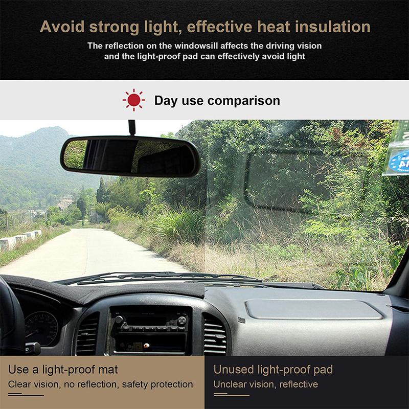 Dashboard Cover Protective Sunshade Carpet Mat For Jeep Compass MK1 MK49 2007 2008 2009 2010 2011 2012 2013 2014 2015 2016 2017