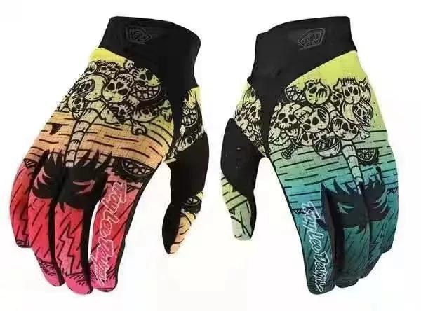 2023 New TLD Motorcycle Bicycle Cycling Thin Long Finger Men's and Women's Racing Gloves Outdoor Sports Gloves