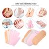 Honeycomb Gel Socks & Gloves Set: Soft Shock-Absorbing Beach Socks and Essential Oil Hand Care Gel Gloves