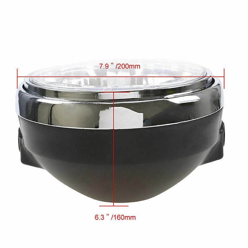 Универсальная фара для мотоцикла 12 В H4 Halogen Hernia Lamp для Cb400 Cb500 Cb900