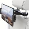 360° Rotating Multifunctional Car Rear Seat Tablet Holder Hot Retractable Rear Pillow Mobile Phone Holder